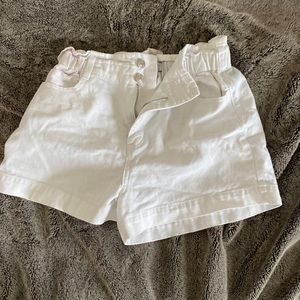 Forever 21 high waisted white shorts